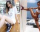 中美「球鞋女神」颜值美腿大比拼：当加州阳光邂逅东方舞韵