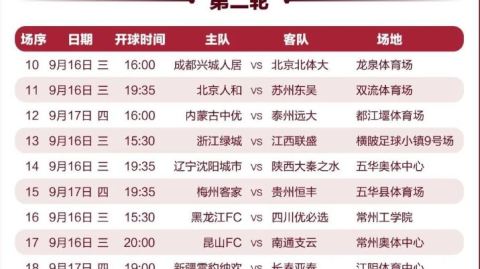 2026赛季中甲第5轮预测